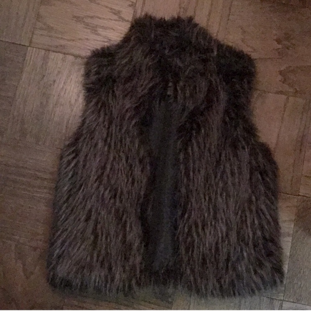 DollHouse Faux Fur Vest Vintage 90's